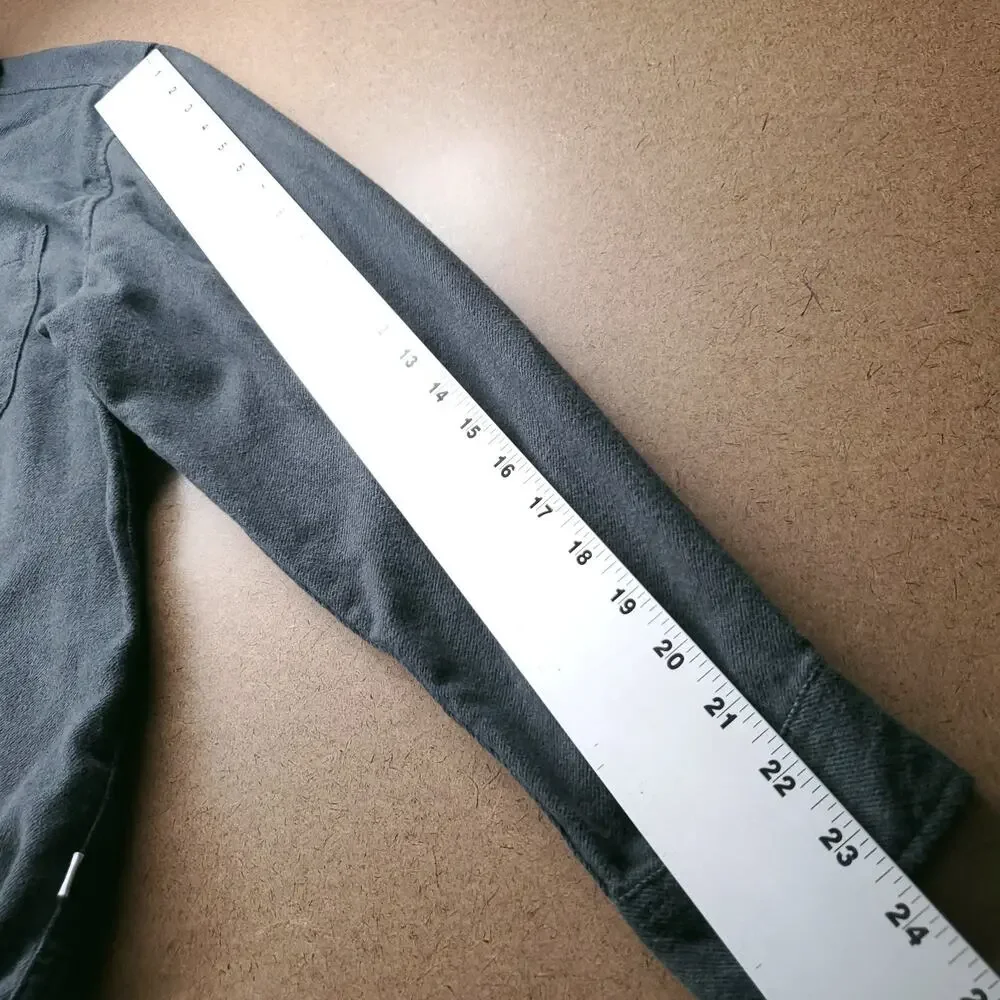 Katin Button Up Flannel Shirt Men S Dark Green‎ Gray Long Sleeve Outdoor